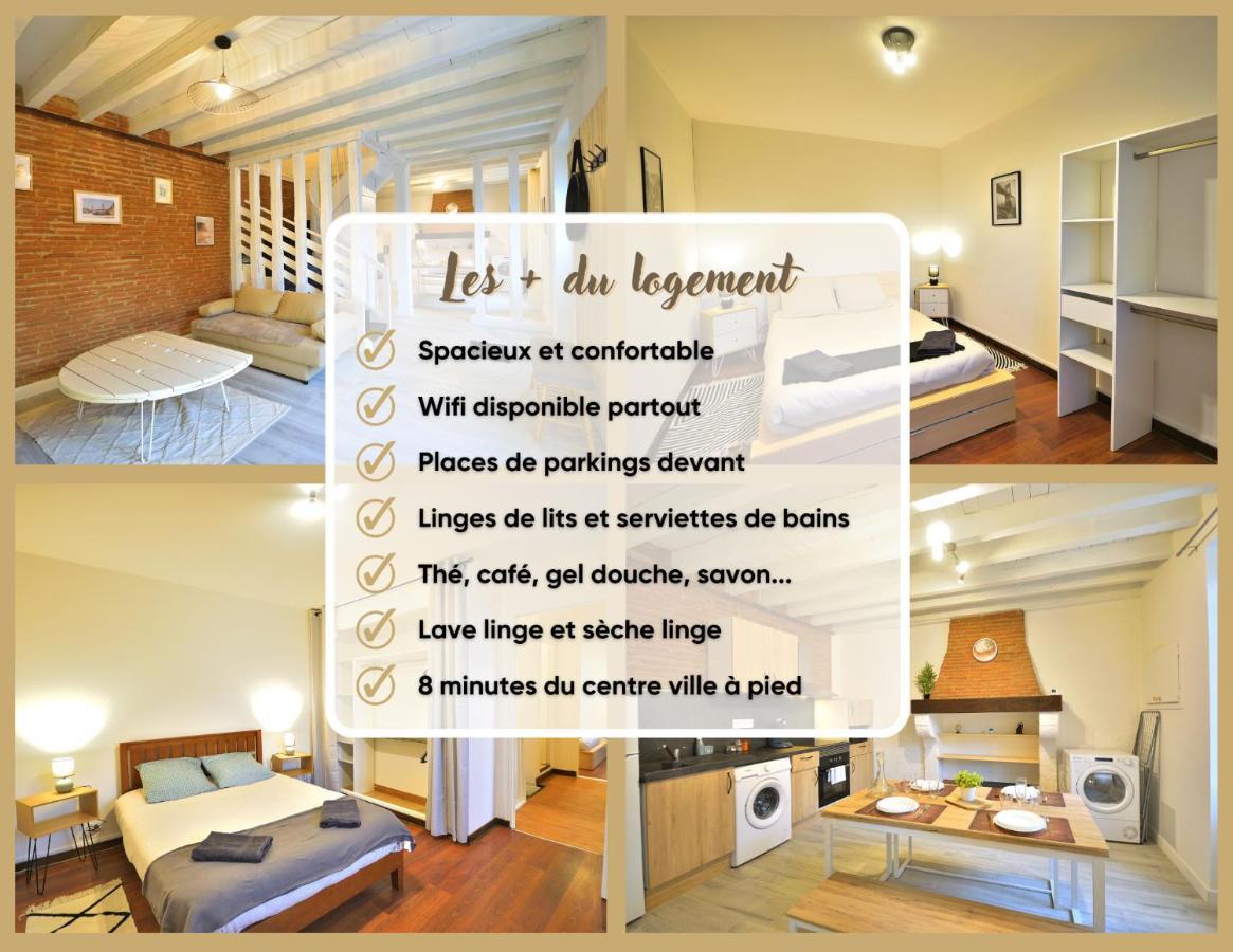 Maison Proche Centre * Wifi * Parking Devant * Mont-de-Marsan Buitenkant foto